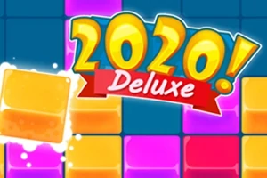 알록달록한 색상의 블록과 함께 2020!