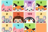 2048 귀여운 에디션은 HTML5 스킬 게임