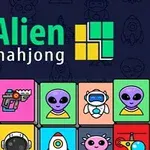 외계인, 로켓, 무기 등의 그림이 있는 컬러풀한 블록들이 배열된 이미지