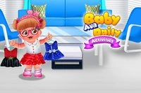 Baby Ava 일일 활동은 일상생활의 학습 활동을 다루는