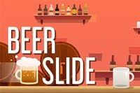 끝없는 맥주 슬라이드 게임