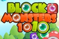 블록 몬스터 1010의 클래식 게임