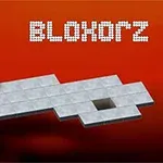Bloxorz ๋ถ์ ๋ฐฐ๊ฒฝ์ ๋ ์๋ ํ์ ๋ธ๋ก ํ๋ซํผ๊ณผ ํ๋ธ ํํ์ ์ง์ฌ๊ฐํ ๊ธฐ๋ฅ์ด ์์ผ๋ฉฐ, ์ค๋ฅธ์ชฝ์๋ ๋ค๋ชจ๋ ๊ตฌ๋ฉ์ด ์๋ค