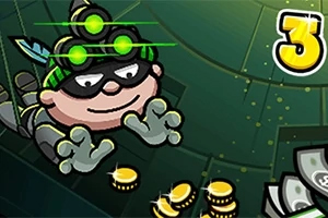 Bob the Robber 3 ์ ๋ณต ์ค์ธ ๊ฒ์ ๋ง์คํฌ์ ๋
น์ ๊ณ ๊ธ์ ์ฐฉ์ฉํ ์บ๋ฆญํฐ๊ฐ ๊ธํ๋ฅผ ๋ชจ์ผ๊ณ ์๋ ์ฅ๋ฉด
