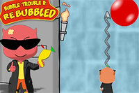 트렌치코트를 입은 작은 악마가 혼돈의 버블 블라스트 모험에 다시 등장