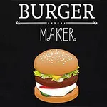 버거 그림과 함께 BURGER MAKER라는 텍스트가 표시된 이미지