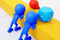 주사위 던지기 퍼즐 게임, Dice Push 3D