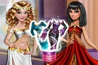 도브와 트리스가 새로운 게임에서 독특한 패션 배틀을