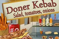 도너 케밥 카운터의 반대편으로 이동