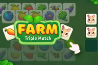 퍼즐 애호가를 위한 새로운 타일 매칭 게임, Farm Triple Match을