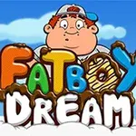 파란 하늘과 구름을 배경으로 모자를 쓴 소년과 FATBOY DREAM이라는 글자가 있는 장면