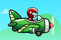 비 오는 날의 비행은 HTML5 아케이드 게임으로, 화면을 눌러