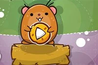 이 귀여운 작은 쥐가 치즈를 정말 좋아해요!