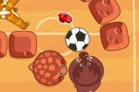이 동물 친구들이 축구 실력을 키울 수 있도록 도와주세요