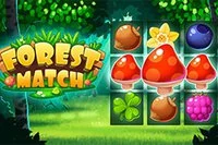 알록달록한 매치 3 게임, 어린이와 성인을 위한 Forest Match