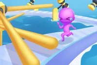 Fun Race 3D는 인기 있는 게임으로, 캐릭터들과 레이스를