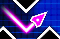 Geometry Vibes는 장애물, 함정, 스파이크를 피하는 반응 기반