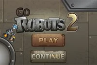 Go Robots 2의 로봇들은 중력과 악당 로봇이 있는 낯선 장소에