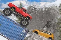 몬스터 트럭 게임 Hard Wheels Winter edition 플레이