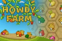 Howdy Farm은 멋진 매치-3 농장 채소 게임