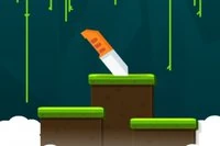 칼을 타고 정상까지 올라가는 스킬 게임 Knife Jump