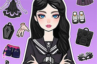 마법 다이어리: 종이 드레스업에서 멋진 마법 스타일 만들기