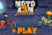 Moto X3M: 스푸키 랜드에 핼러윈 느낌의 바이크 추가