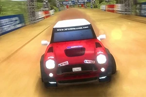 Rally Point 2 ๋นจ๊ฐ ์์ ์์ ์๋์ฐจ๊ฐ ํฉํ ์ ํธ๋ ์๋ฅผ ์ฃผํํ๊ณ ์๋ ๋ชจ์ต