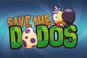 Save the Dodos라는 문구와 도도새 캐릭터가 포함된 이미지