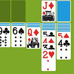 Simple Solitaire is a classic Klondike solitaire