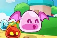 Slime Rush TD에서 당신은 슬라임 군대가 성에 도달하지 못하게