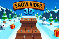 눈 덮인 경사면을 달리며 Snow Rider 3D에서 얼마나 멀리 갈 수 있는지 확인하세요