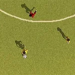 Soccer Simulator ์ถ๊ตฌ ๊ฒฝ๊ธฐ์ฅ์์ ์ธ ๋ช
์ ์บ๋ฆญํฐ๊ฐ ๊ฒฝ๊ธฐ ์ค์ธ ์ฅ๋ฉด