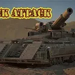 Tank Attack ์ฌ๋ง ๋ฐฐ๊ฒฝ ์์ ์ปค๋ค๋ ๋ํฌ๋ฅผ ์ฅ์ฐฉํ ์ ์ฐจ์ TANK ATTACK์ด๋ผ๋ ํ
์คํธ