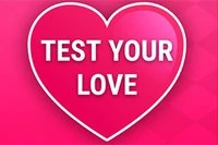 사랑 테스트하기: Love Tester 게임의 사랑 측정기