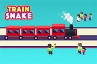 Train Snake는 기차 운전사가 되어 플레이하는 탑다운