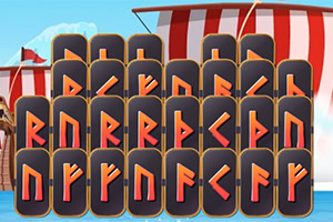Remove all tiles in this Viking puzzle game