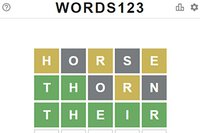 단어를 찾아보세요 – Words123 게임