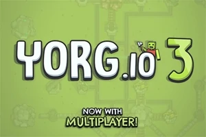초록색 배경에 YORG