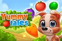 Yummy Tales는 매우 재미있는 온라인 매치3 게임!